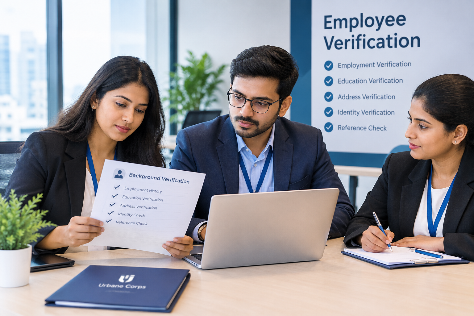 Employee verification and background verification services